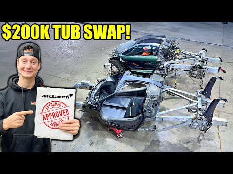 Rebuilding The Rarest Wrecked Mclaren Senna PART 4!!!