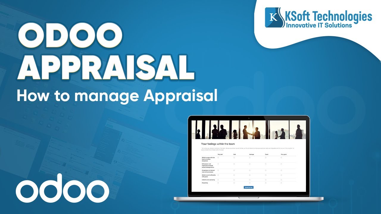Odoo Appraisal | 8/20/2019

How to manage Appraisal in Odoo ERP Software.