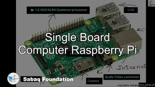 Single Board Computer Raspberry Pi