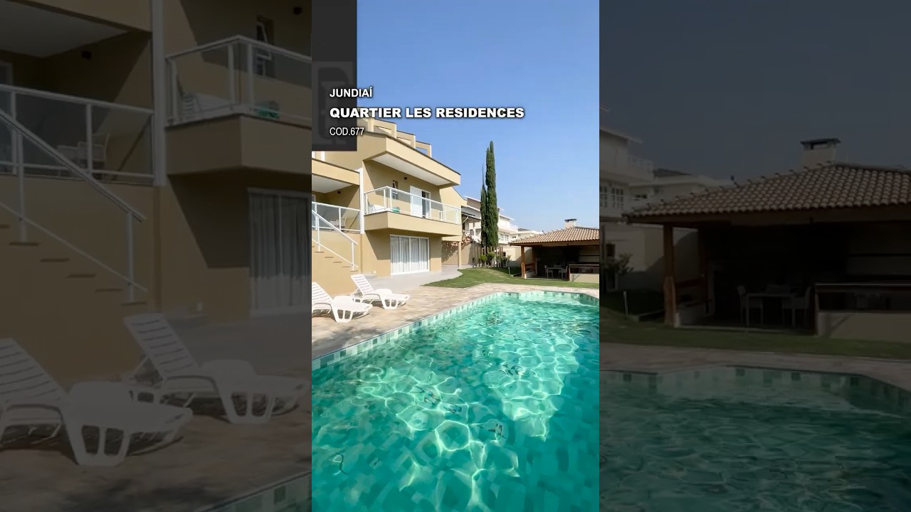 Casa à venda no condomínio Quartier Les Residences no Caxambu - Jundiaí/SP