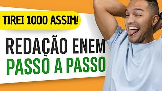 Passo a Passo Redação Enem Nota 1000  | Atualizado ✅