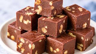 3-Ingredient Fudge So Easy, You’ll Make It Again and Again