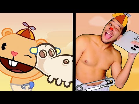 Happy Tree Friends  Parody Side by Side. From Desert.