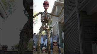 Cool halloween outdoor decorations! #halloween #ytshorts  #music #october @itzangelyz6585