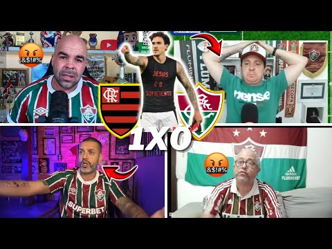 REAÇÕES DOS TRICOLORES REVOLTADOS E TRISTEZA TOTAL | FLAMENGO 1 X 0 FLUMINENSE | BRASILEIRÃO 2025