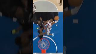 Tyrese Maxey Ferocious Dunk on Anthony Edwards and Jaylen McDaniels 🔥🔥 #sixers #nba #tyresemaxey