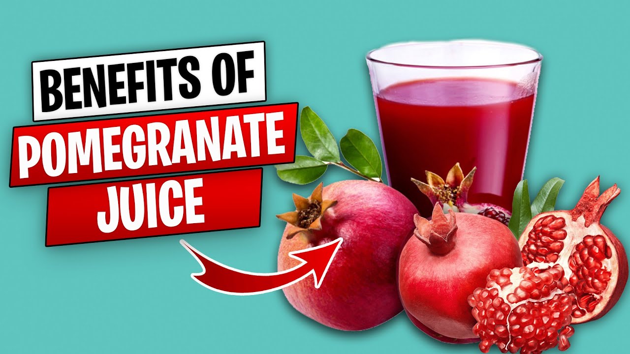 17 Health Benefits Of Drinking Pomegranate Juice | Pomegranate Juice Benefits￼