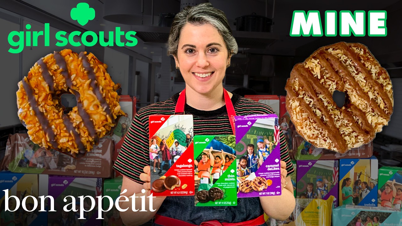 Pastry Chef Attempts to Make Gourmet Girl Scout Cookies Gourmet Makes Bon Apptit
