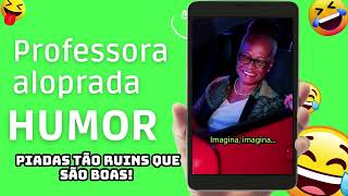 🤣 Professora aloprada parada numa blitz! Qual será o castigo dela? 😂🚔 #melhoresmemes #piadarapida