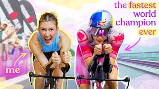 I Trained with the IronMan World Champion ft. Lucy Charles-Barclay