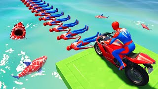 الرجل العنكبوت انقاذ باتمان Spider-Man Rescue batman vs iron man vs venom funny Game GTA 5 superhero