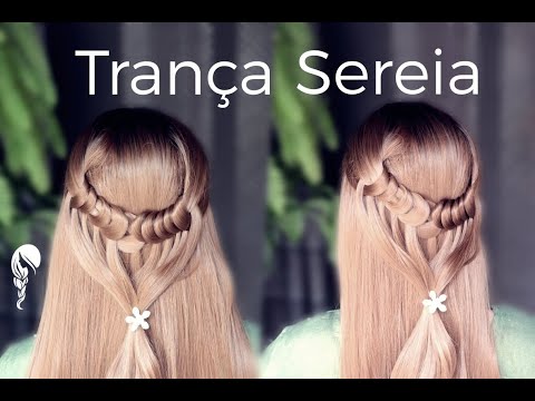 Trança Rabo de Sereia, Trenza sirena, heart braid, valentine day