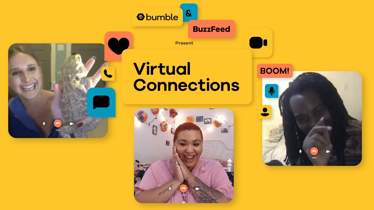 Strangers Try Virtual Dating For The First Time // Bumble Presents: Virtual Connections