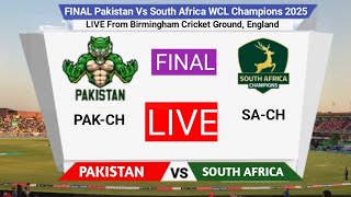 PTV Sports Live | PTV Sports Live Streaming | WCL Final | Pak Vs SA Live Match Scores & Commentary