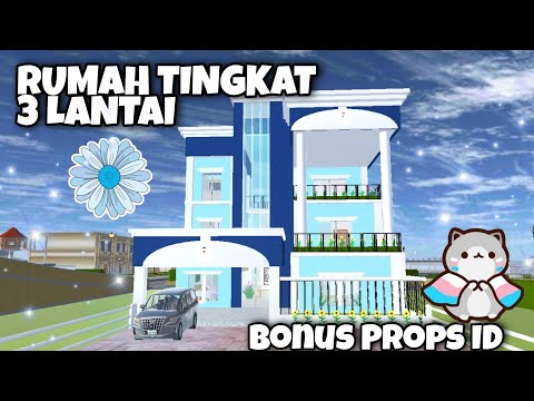 REVIEW RUMAH ORANG KAYA 3 LANTAI | Sakura School Simulator