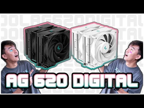 ซิงค์ลมรุ่นใหม่DEEPCOOLAG620DIGITALของดีราคาไม่แพง