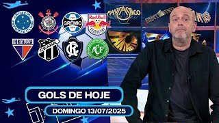 ⚽️ TODOS OS GOLS DESTE DOMINGO 13/07 GOLS DO BRASILEIRÃO, GOLS DE HOJE, GOLS DO DIA, GOLS DA RODADA