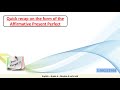 Present Perfect Tense and Experiences