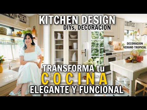 CAMBIOS para tu COCINA ☀️ Ideas, TRUCOS y PROYECTOS sin GRANDES OBRAS ✨ Tips de DECORACIÓN COCINA ✅