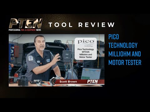 PTEN Tool Review: Pico Technology MT03A Milliohm and Motor Tester