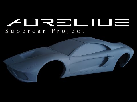 🔥 Aurelius Supercar Project 1/6 Resin Model. Episode 2