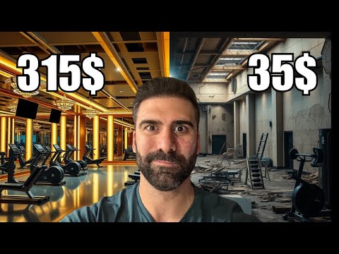 Probando el gimnasio más caro y el más barato de Miami | ¿Cuál es mejor?