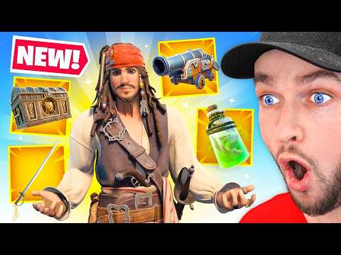 *NEW* Fortnite MYTHIC UPDATE - Pirates of the Caribbean! (Free Battle Pass)