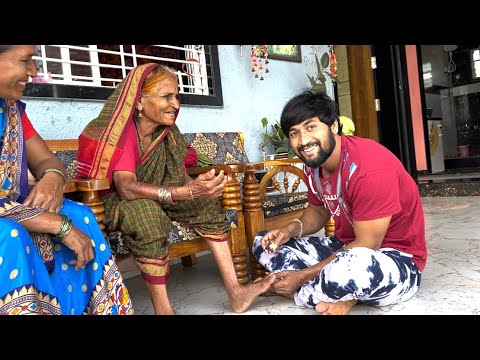 आज्जीची येवढी सेवा करून काय फायदा नाही😌नातूला सांगितलं दुसरी बायको आण😱