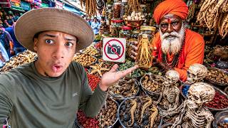 ENTRÓ AL MERCADO MÁS RARO DE LA INDIA