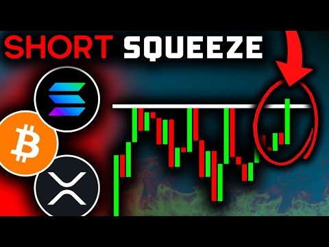 BITCOIN SHORT SQUEEZE WILL PUMP XRP & SOLANA!!! Bitcoin News Today, Solana, XRP, Chainlink, Ethereum