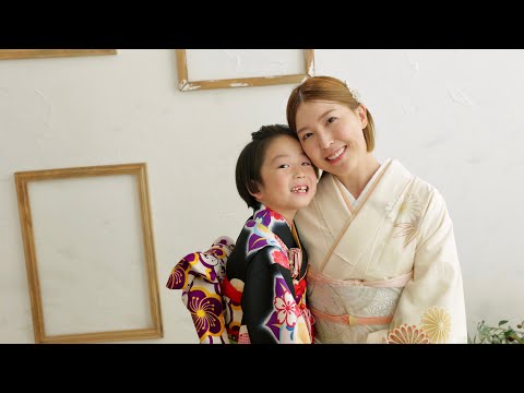 ききとかーちゃんで七五三撮影👧🏻👘