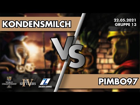 kondensmilch vs. Pimbo97 - THE SETTLERS IV WORLD CHAMPIONSHIP 2021