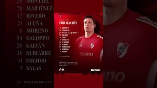 #River asi forma el millonario .