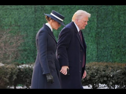 Donald Trump Arrives In Washington For Inaugural Church Service