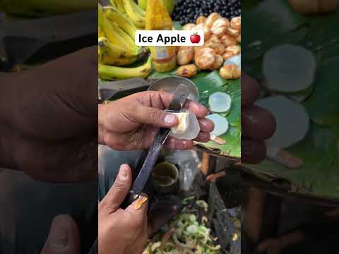 Kolkata Famous’s Ice Apple 🍎😱|| #iceapple #apple #shortsfeed #streetfood #viral #youtube #shorts