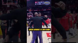 LeBron salutes Rockets after advancing to 2nd Round