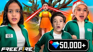 MI HERMANA VS LA REYNA DEL FRANCO Y KABRITA POR 50,000 DIAMANTES 😱 El Calamar