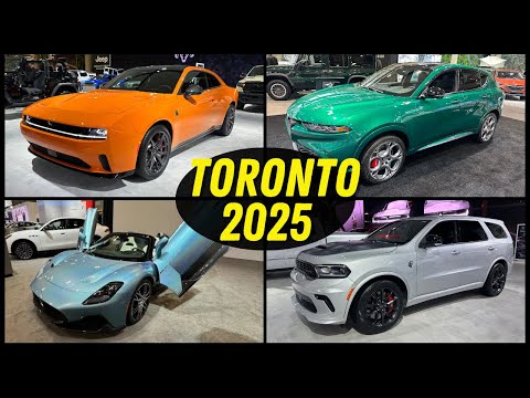 2025 Toronto Auto Show -- Mopar Highlights (Dodge, Chrysler, Alfa Romeo, Maserati, & Fiat) - PART 1