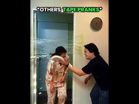 Other's tape prank vs This Guy 😱☠️ | #edit #skills #newyork #usa #shorts
