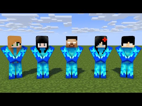 MONSTER SCHOOL : WALKER DANCE MEME ICE HEROBRINE FAMILY - MINECRAFT ANIMATION