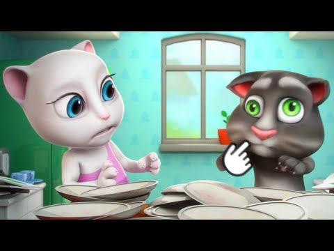 Talking Tom - Helping Hand - Episode 121 Compilation - Super Toons TV Cartoons