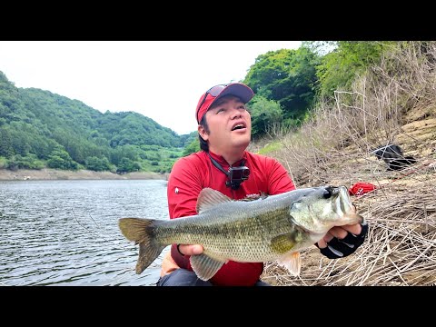 記憶が無くてもバスを釣る赤いおじさん！