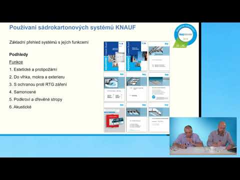 Používání sádrokartonových systémů KNAUF