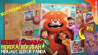 KETIKA SAHABAT MEREKA BERUBAH MENJADI PANDA ||  ALUR FILM TURNING RED (2022)