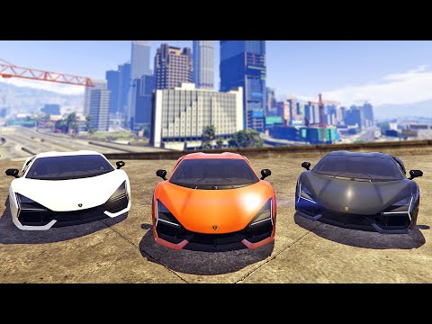 سيارة اللامبورجيني 2023 الجديدة في لعبة جي تي أي 5 | GTA V Lamborghini Revuelto
