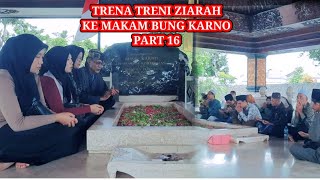 Trena Treni Ziarah Kemakam Bung Karno Bareng Keluarganya