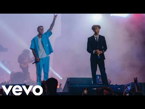 Justin Bieber ft. Jaden Smith || never say never || live freedom experience 2021 ||