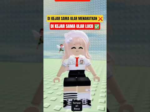 ular kok lucu #roblox #harusberanda #robloxedit #edit #games #memes #cute #funny #brookhavenrp