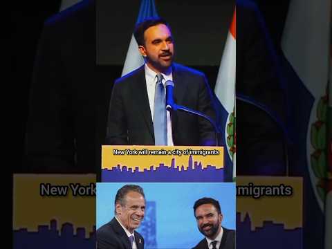 🇺🇸"New York will remain a city of immigrants, a city built by immigrants.." #zohran #zohranmamdani