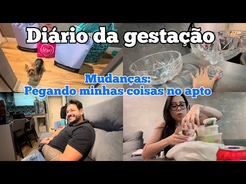 Última noite no apto, pegando as minhas coisas!